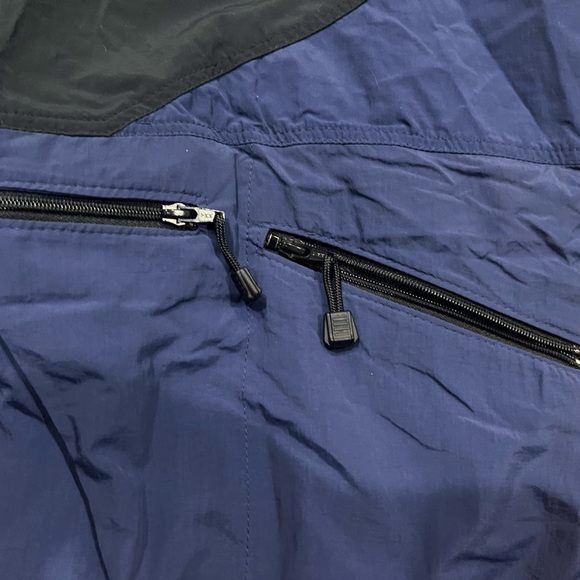 Men's Black and Blue Jacket VTG Sporthill Koch XC Running Skiing Cycling M - Picture 5 of 5